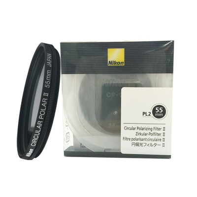 

Nikon Nikon 55mm round polarizer CPL filter dimmer 55 caliber lens for