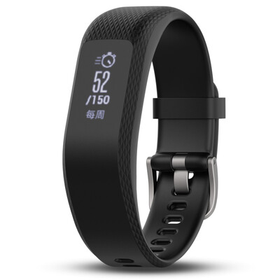 

GARMIN vivosmart 3 black intelligent movement optical heart rate bracelet heart rate real-time monitoring automatic sleep monitoring call reminder movement Bluetooth watch S M number