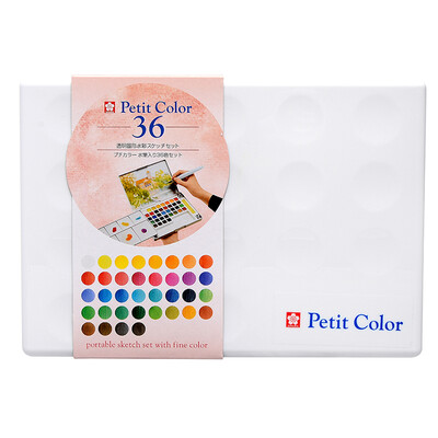 

Sakura Sakura Solid Watercolor Pigment 30 Color Kit NCW-30H Holland Terrence Portable Transparent Watercolor Sketch Painting Supplies