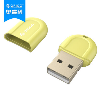 

ORICO BTA-408 Laptop Desktop Bluetooth Adapter 40 Bluetooth Receiver Audio Transmitter Yellow