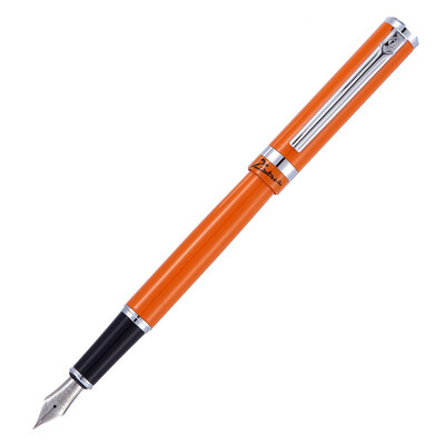 

Picasso (pimio) ps-609 orange white clip pen / ink pen