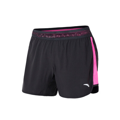 

ANTA (ANTA) pants 16725302 sports woven pants basic black / pure white -6 XL / 175