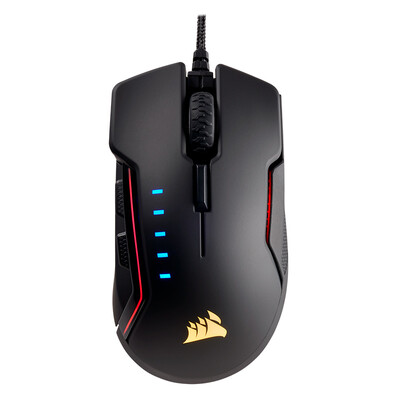 

Американский Corsair (USCORSAIR) палаш GLAIVE RGB игра игровой мыши Symphony подсветкой черная курица Джедаев Мышь выживания