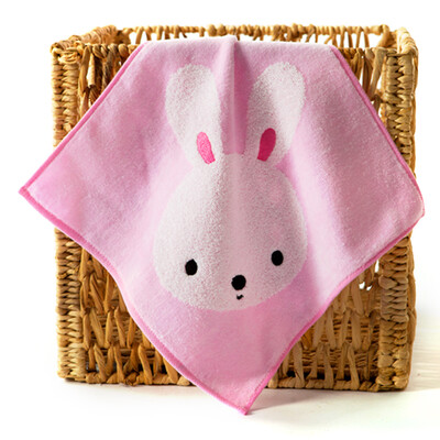 

Gold towel home textile cotton towel small towel baby handkerchief square towel soft absorbent cartoon cute red 31 * 31cm