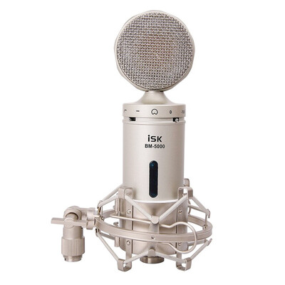 

iSK BM-5000 professional condenser microphone low noise high dynamic strong sound pressure network K song microphone