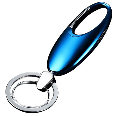 

Huashi car key chain car high-end key ring trap ladies mens car creative waist hanging couple key chain ornaments auto accessories ZB6618 sapphire blue
