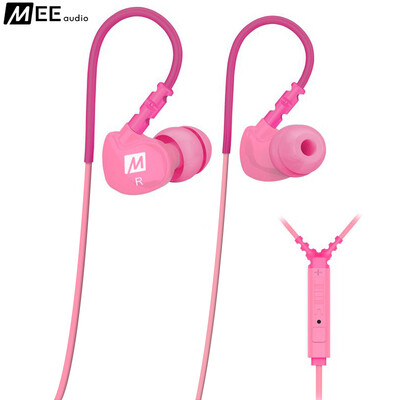 

MEELECTRONICS M6P уха спортивные наушники стерео наушники музыки розовый провод