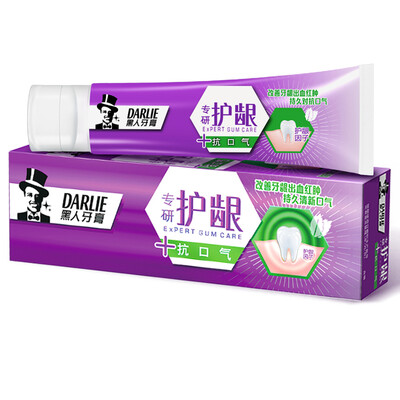 

Черный (Darlie) специализируется на зубную пасту 80г (уход десневого) (старая и новая упаковка случайное распределение)