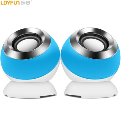 

Le LOYFUN LF-835 Mini Audio Phone Subwoofer Desktop Notebook Sound Blue