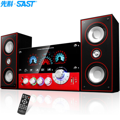 

(SAST) SA-6602 Desktop Multimedia Bluetooth Speaker 2.1 Компьютерный аудио сабвуфер Активные динамики для ноутбуков