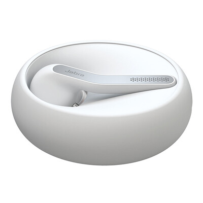 

Jabra ECLIPSE One Stone Smart Business Call Bluetooth Headset Universal Earbuded White