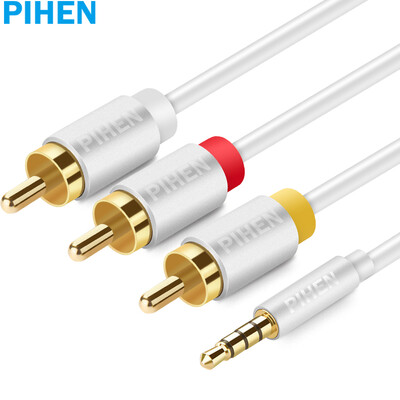 

Commodity constant PIHEN PH-SPX021 Huawei glory box AV cable 35mm one three combined AV cable composite audio&video cable 2 meters