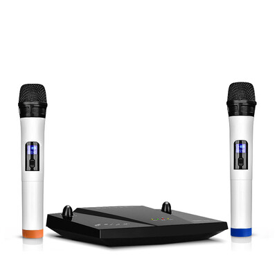 

Double promise C50 one drag two wireless microphone wireless handheld microphone hands wheat KTV stage wireless microphone professional K song performance microphone