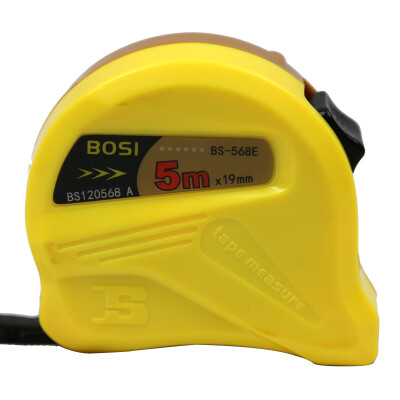 

Persian BOSI BS-568E high precision&high wear resistance measurement steel tape box ruler 5 meters 5mx19mm