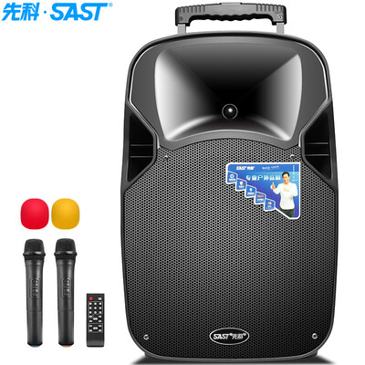 

(SAST) A91 Квадратный танцевальный звук Мобильный этап Открытый Bluetooth Tie Speaker Портативный усилитель Dual Microphone