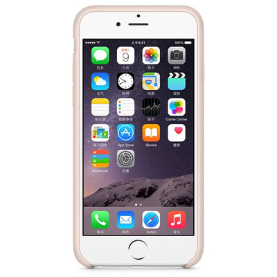 

Apple, MGR52FE / A iPhone 6 натуральная кожа бледно-розовый чехол