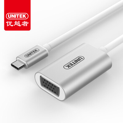 

UNITEK Type-C to VGA converter USB-C adapter Apple macbook pro computer extension TV projector interface cable adapter Y-6315