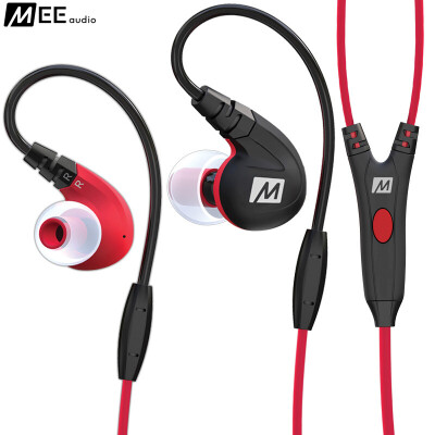 

MEELECTRONICS M7P Professional In-Ear Sports Headset Stereo Wire Control Headset Red