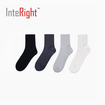 

Мужчины INTERIGHT твердым Socks четыре пары трехцветной подарочной коробке