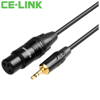 

CE-LINK 2839 DC3.5 переключатель 3-контактный XLR расширение линии первого аудио / лунку 5 м линии гнездовой XLR мобильный компьютер, подключенный микрофон передатчика аудиомикшер кабеля