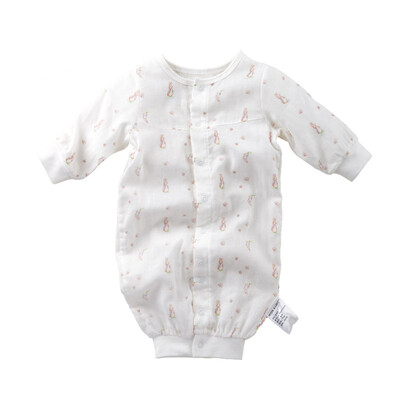 

[Супермаркет] Jingdong Кролик Питера (Peter Rabbit) 0-3 месяцев новорожденных комбинезонов Romper восхождения одежда весной и летом марли шлиф