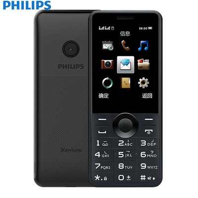 

Philips E168 черный мобильный телефон Unicom 2G двойной телефон двойной режим ожидания