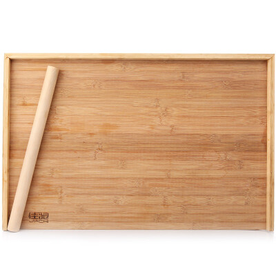 

Jia Chi roll board cutting board cutting board dumpling board GMB6643 66 42 15cm send 40cm rolling pin