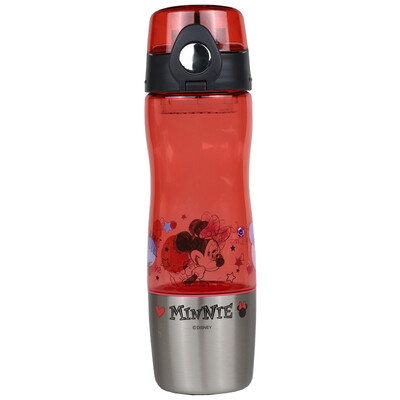 

Disney cups children&39s plastic cups girls primary school students sports water bottles portable children leak a key straight drink cups 550ml 737 Minnie red