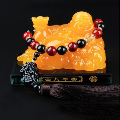 

Hua ornaments car pendant jewelry car supplies car ornaments ornaments car ornaments security pens rearview mirror car accessories gourd into&out of peace