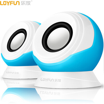 

Le поставил (LOYFUN) LF-835 ноутбук USB мини-динамик телефона стерео сабвуфер (желтый)