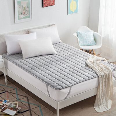 

Jiuzhou deer mattress home textile cushion comfortable breathable mattress four seasons protection pad leisure mattress bed mattress gray 15 m bed 150200cm