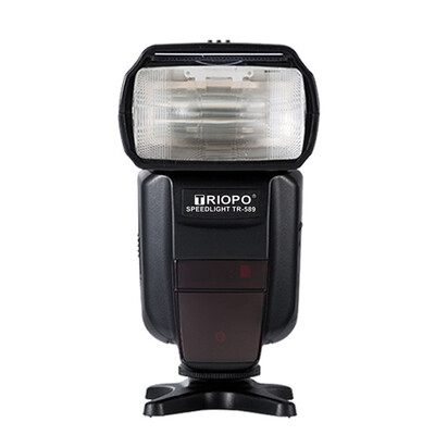 

TRIOPO TR-589C 1 8000s High Speed ​​Synchronous Automatic TTL Flashing Wireless Wireless Transmission 24G Wireless Transmission Canon Headlamp