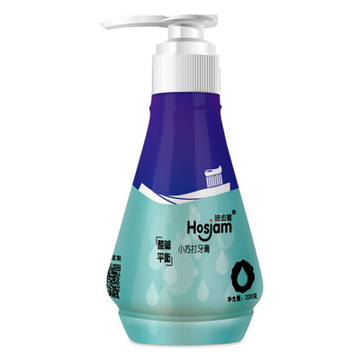 

Hosjam two-color particles pressed toothpaste holly mint 220g bottle