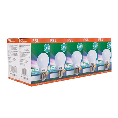 

Foshan Lighting FSL LED Bulb Energy Saving Lamp 3W Yellow E27 Warm White 3000K Crystal Light 10 Pack