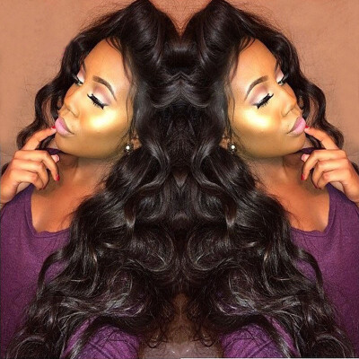 

150% density Lace front wigs Glueless Brazilian hair long Wavy lace front Human hair wigs for black women