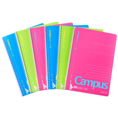 

KOKUYO) Campus New Colorful Spiral Binding Notebook / Notepad A5 / 50 Page 6 This color comes with WCN-SA558N