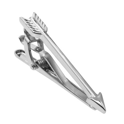 

Yoursfs Unique Stainless Steel Arrow Shape Business Wedding Tie Bar Clip for Christmas Gifts