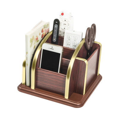 

Jinlongxing Glosen C2028 wooden pen holder multi-functional office storage box wood grain Phnom Penh