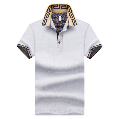 

Длинные степени Jeep футболки моды случайные короткими рукавами футболки мужчин рубашки поло лацкане темно-синий 3XL 17061L7778