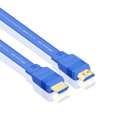 

Kaiboer KBE-HD-11002 F series flat line 1.5 m 2.0 version HDMI cable support 4K * 2K resolution, 3D features suitable for home improvement wiring