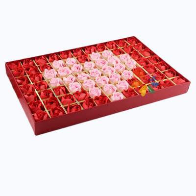

Jingdong supermarket gold fire red heart soap gift box gift gift to send girlfriend birthday Valentine&39s Day gift