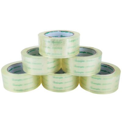 

GuangBo 6 package 48mm 100y high transparent tape sealing tape office stationery FX-61