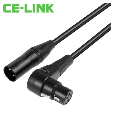

CE-LINK 2797 3-core XLR male extension cable 1.5 m 3-core card jack cable microphone microphone audio line XLR line
