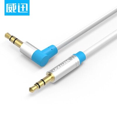 

Wei Guan VENTION AUX car audio cable 35mm public connection cable phone audio cable headset computer line recording 15-inch white P360AC-W150-T