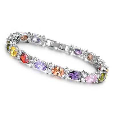 

Yoursfs @ Золото Покрытие Rhinestone Кристалл Браслеты для женщин Розовое золото Цвет Charms День матери Браслеты Мода ювелирные изделия