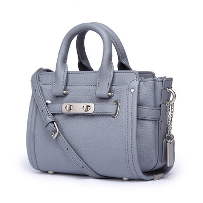 

Each degree MEIDU wings bag handbags new leather handbag women fashion shoulder Messenger bag ladies small bag small paragraph MWB161122 gray