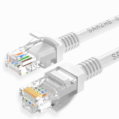 

Shanze (SAMZHE) CAT6 инженерный класс шесть кабель перемычки проводная витая медная 8 Gigabit RJ45 Категория 6 Сетевой кабель OFC ППТ-6250 белый 25 м