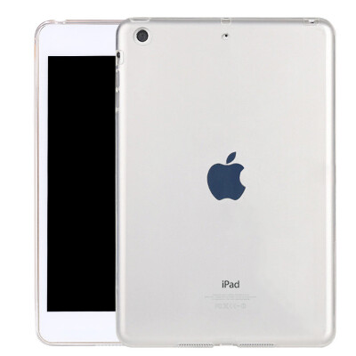 

BIAZE Apple Ipad Mini2 / 3/1 чехол / падение сопротивления тонкая прозрачная гибкая оболочка силиконовое покрытие PB04- прозрачный белый Radiance