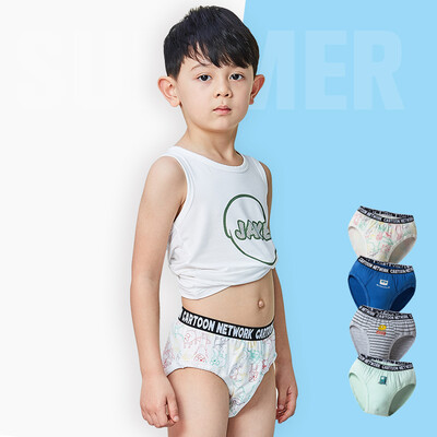 

Dizi (DICI) 4 children's underwear boy boy child child child student triangular shorts boy four pants 4C005B0 four loaded 110