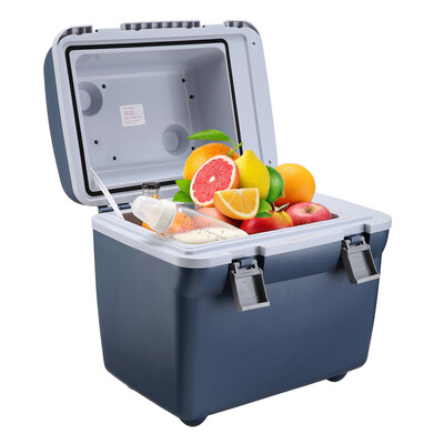

US solid (MOBICOOL) T20 20L car refrigerator car warm and cold box gem blue thermostat small refrigerator